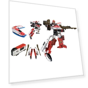 Shinkansen Deformation Robot Shinkalion Z E6 Nex Train — Toy Vehicles, TAKARA TOMY