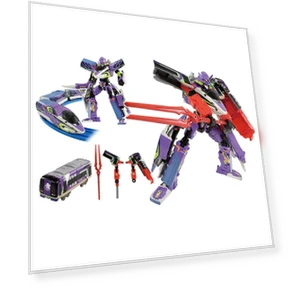 Transforming Robot Train — Toy Vehicles, Tomy