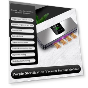 Vacuum Sealing Machine with UV Sterilization — Vacuum Bags, Yousheng Electronic Products