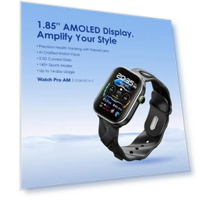 Watch Pro AM 1.85 AMOLED IP68 Smartwatch — Smartwatches, Oraimo