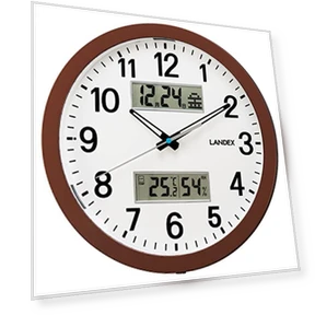 Analog Wall Clock with Illumination — Clocks, Collectors Guild Japan