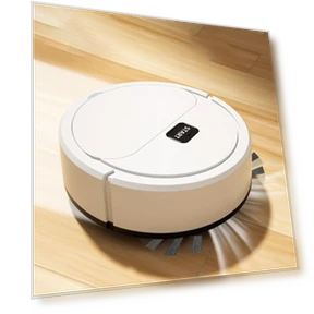 Automatic Floor Sweeping Robot Vacuum — Smart Cleaning Robots, Simple and warm