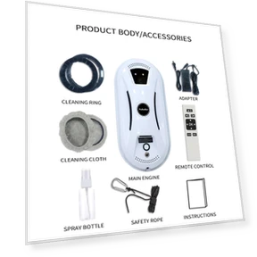 Automatic Window Cleaning Robot — Smart Cleaning Robots, Constantine