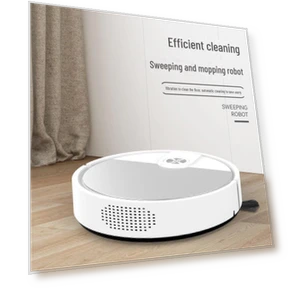 Customizable Smart Robot Vacuum with USB Charging — Smart Cleaning Robots, Small Appliances