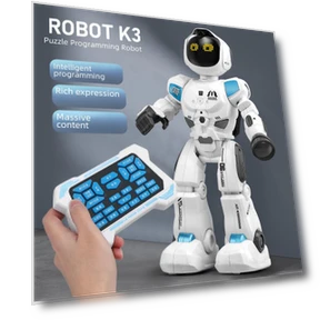 Intelligent Remote Control Robot Dog — Interactive Figures & Robots, Peach Bloom