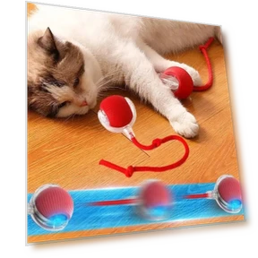 Interactive Pet Toy Ball — Interactive Animal Companions, YJMP