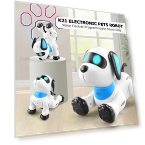 Interactive Programmable Robot Dog — Interactive Animal Companions, Talos Toys