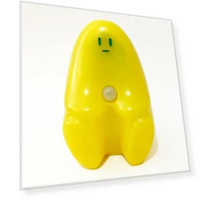 Lemon YouTuber Communication Robot — Stickers & Sticker Machines, BAKETAN WARASHI