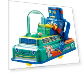 Mini Space Robot Car — Miniature Rides & Collectibles, Masudaya