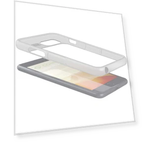 Motorcycle Smartphone Holder with Weather Cover — Gloves, Daytona