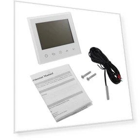 Programmable Thermostat with Touchscreen LCD Display — Home Climate Control, KONNWEI
