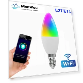 RGB LED Smart Candle Bulb — LED, MnnWuu