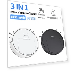 Robot Vacuum Cleaner 3 in 1 — Smart Cleaning Robots, HOME-Auto-001