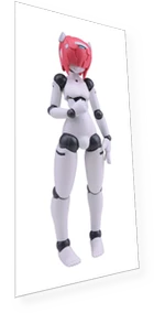 Shamrock Painted Movable Figure — Collectible Statues, Daibadi Production