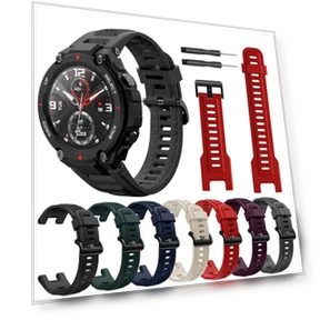 Silicone Strap — Fitness Bands, Watch peripherals