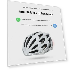 Smart Bluetooth LED Bike Helmet — Helmets & Accessories, VantaGoods
