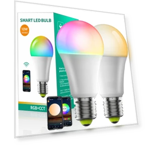 Smart Bluetooth RGB Bulb — Light Sockets, E-Kingsman