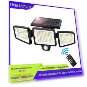 Smart Solar Outdoor Wall Light — Garden Illumination, TrendVibeCN