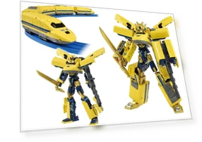 Transforming Shinkansen Robot Doctor Train Toy — Toy Vehicles, Select Items Norisuke