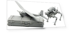 Armed Robot UAV Kit — Airplane & Jet, Magic Factory
