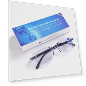 Autofocus Glasses with Blue Light Protection — Smart Glasses, AI Supermarket