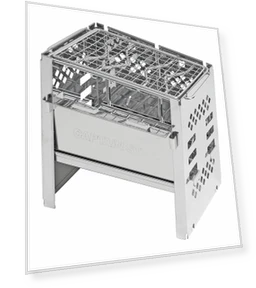 Barbecue Stove, Fire Stand, Folding Grill — Grill Stands, CAPTAIN STAG