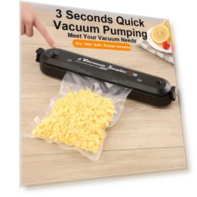 Compact Vacuum Food Sealer Machine with Automatic Sealing System — Vacuum Sealers, Luminaire Lighting Mall