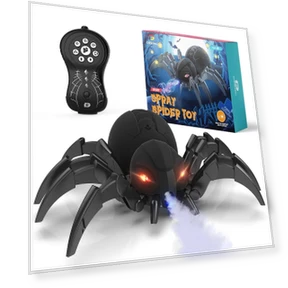 Interactive Remote-Controlled Spider Toy — Interactive Animal Companions, Home selection
