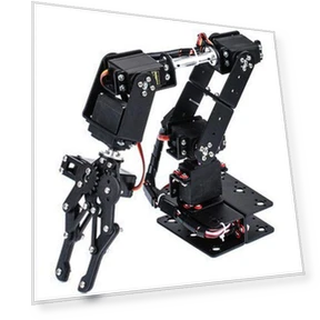 Mechanical 6DOF Robot Manipulator Claw Kit — Robotic Enhancements, Japan Zen Mall
