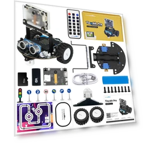 Microbit Programmable Robot — Construction Kits, Yahboom