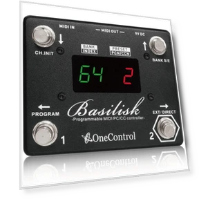 Pedal Controller/Selector — Footswitches, One Control