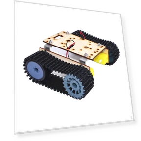 Robotic Homemade Tank Tread Mechanism Kit — Construction Kits, Handy Hobbies