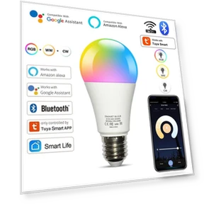 Smart Bulb RGBCW LED Light — Smart Home Modules, Good Household Items