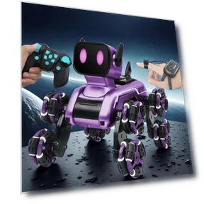 Smart Robot Dog with Remote Control — Interactive Animal Companions, Love DIY