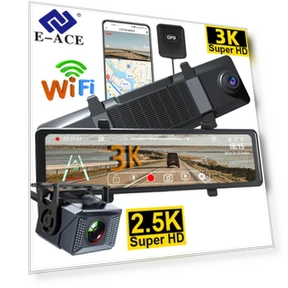 Car DVR with Touch Screen — Dashboard Cameras, E-ACE