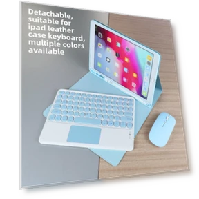Leather Case with Detachable Bluetooth Keyboard — Keyboard Cases, SS-Pajamas-01
