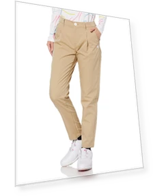 Quarter-length pants with smartphone pocket — Pants, Le Golf