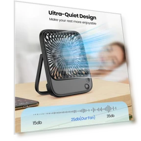Rechargeable Portable Electric Mini Fan — Portable Cooling Solutions, dooob