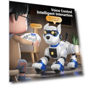 Robot Dog Toy — Interactive Figures & Robots, JJRC