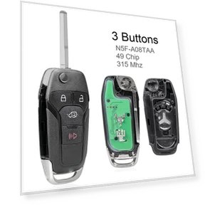 Smart Remote Car Key Fob — Keyless Entry, Automobile supplies
