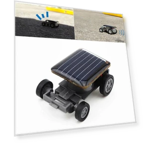 Solar-powered racing car robot — Solar Power, Safety toy