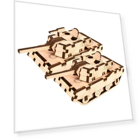 Transformer Robot Tank 3D Puzzle — Puzzles, Board M Factory