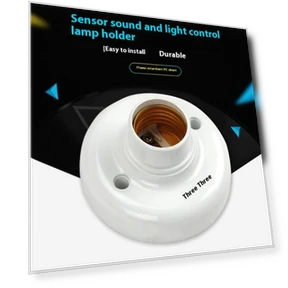 Voice Control Delay Switch Light Socket Adapter — Light Sockets, Heyin