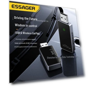 Wireless CarPlay Adapter for Apple — Car Accessories & Gadgets, ESSAGER