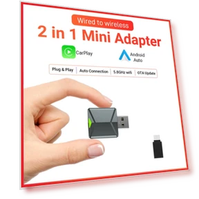 Wireless CarPlay Android Auto Adapter — Car Accessories & Gadgets, XUDA