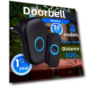Wireless Doorbell — Kits, JUDING