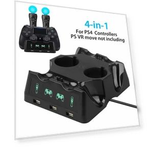 4-in-1 Controller Charging Dock Station — Docking Stations, RUI RUI YU 6