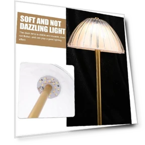 Adjustable Brightness Mushroom Table Lamp — Desk & Table Lighting