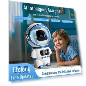 AI Astronaut Bean Bag Bluetooth Speaker — Portable Audio, ElectroCN