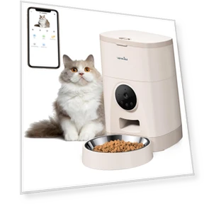 Automatic Pet Feeder — Automatic Feeders, Wansview